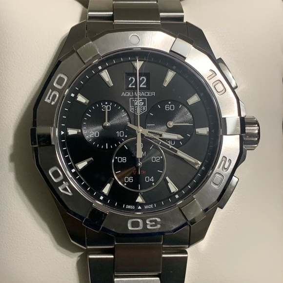 Tag Heuer Other - Tag Heuer Aquaracer Men’s Chrono Watch NICE!!
